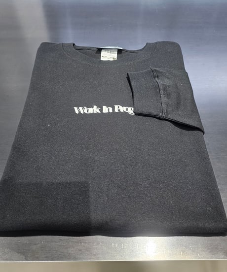 Work In Progress | L/S TEE | BLACK