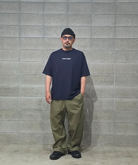 Work In Progress | S/S Logo TEE | Navy