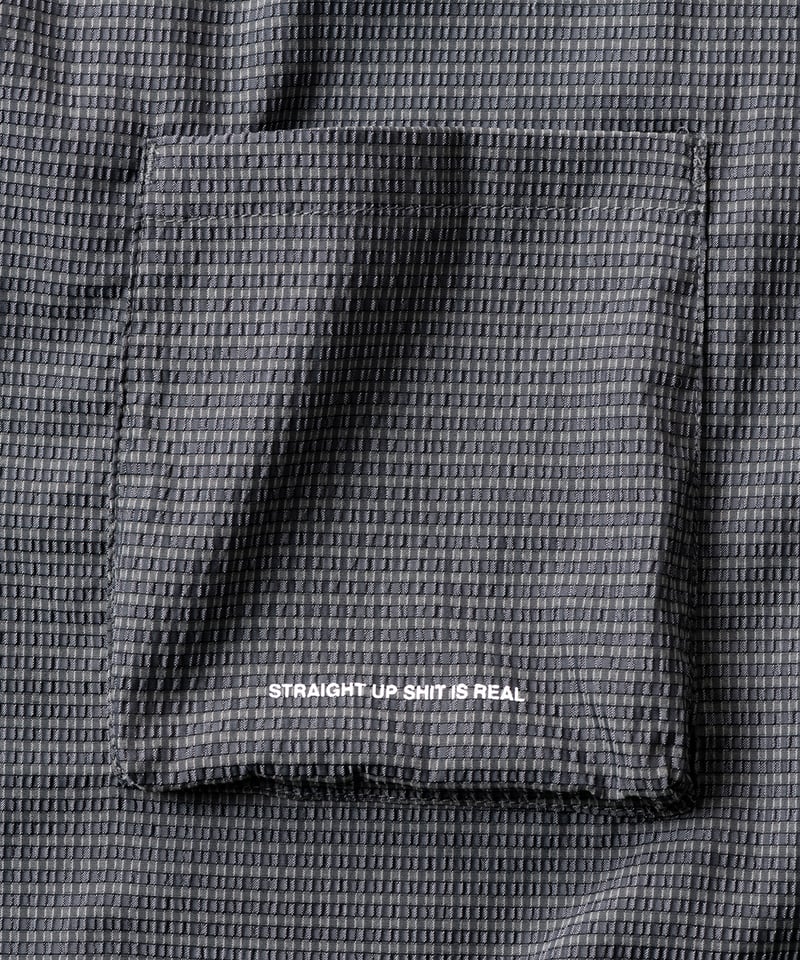 𝐓𝐈𝐆𝐇𝐓𝐁𝐎𝐎𝐓𝐇 | TBPR / SEERSUCKER ROLL UP SHIRT |