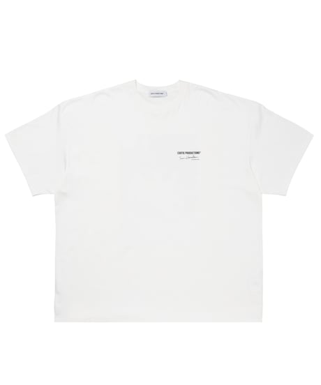 COOTIE | Print S/S Tee ( Pink 14 ) | White