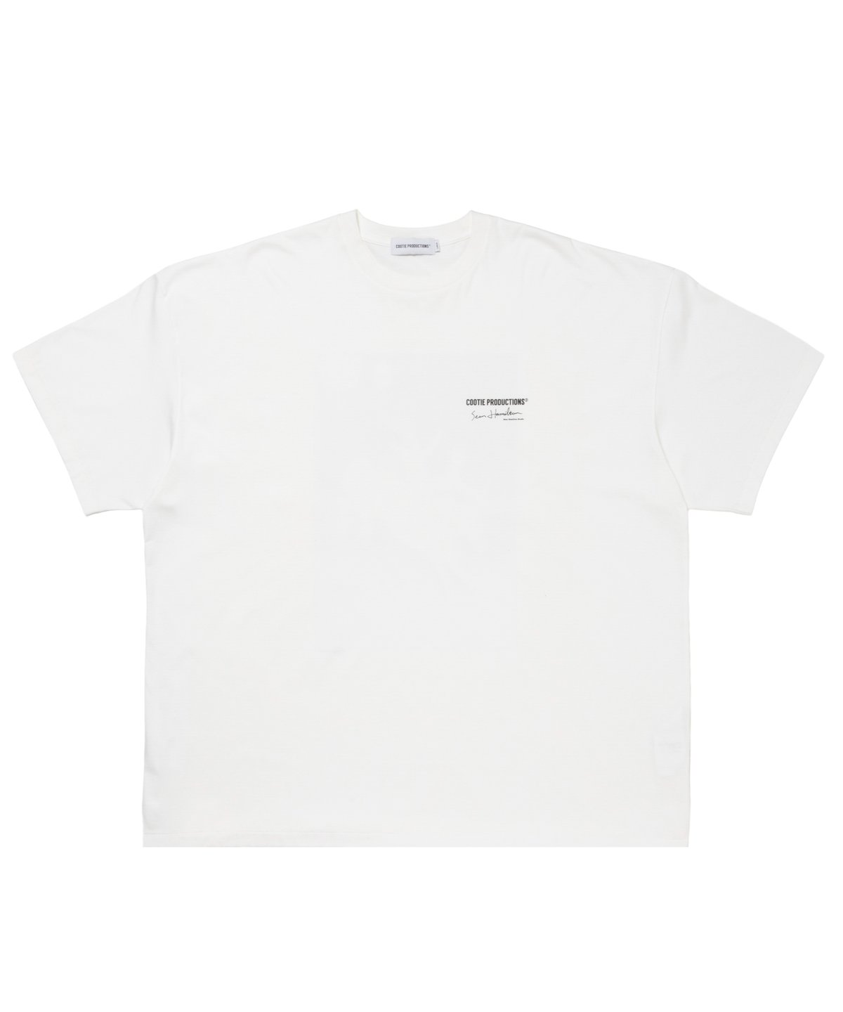 COOTIE | Print S/S Tee ( Pink 14 ) | White | Wo