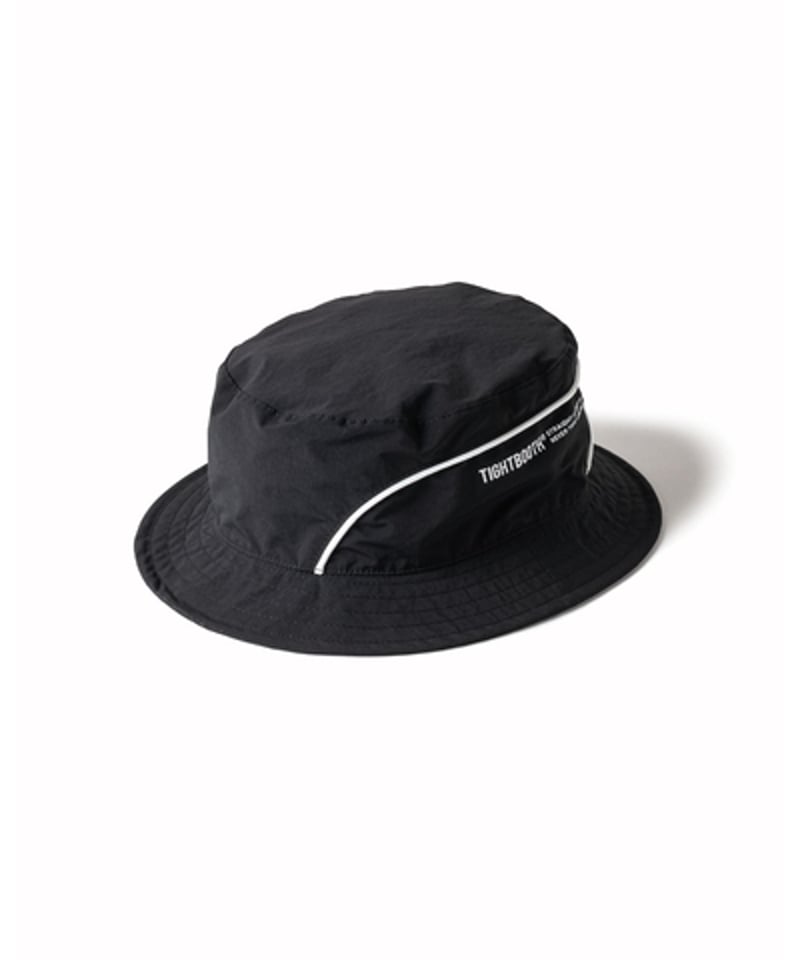 TIGHTBOOTH | PIPING BUCKET HAT | BLACK | Work I