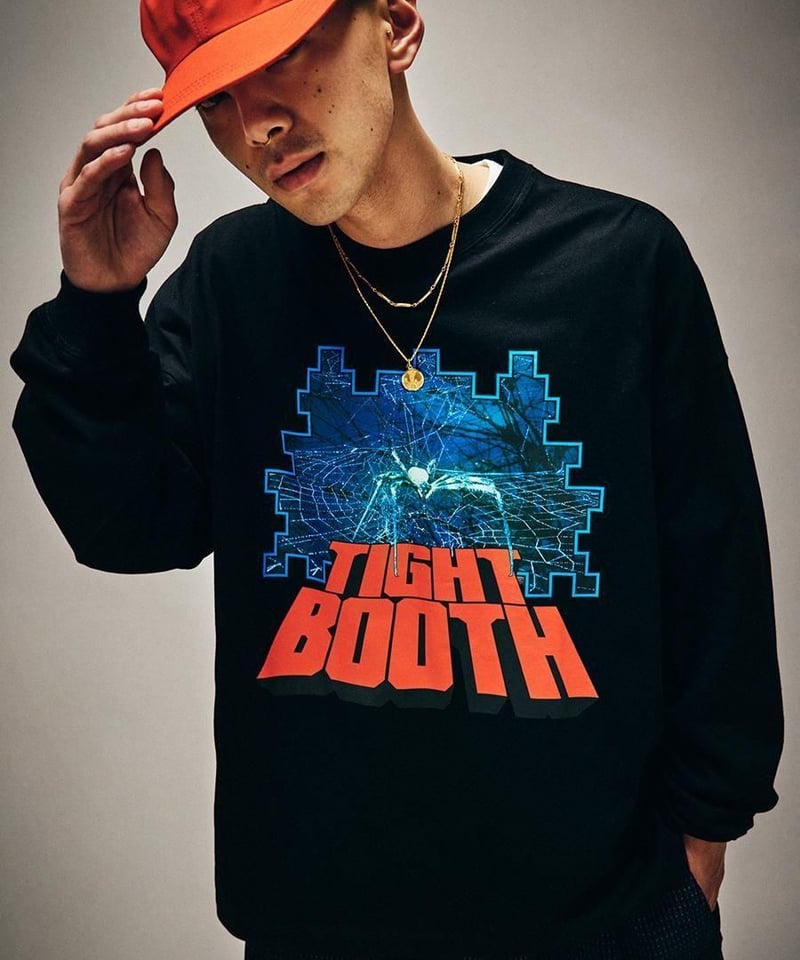 TIGHTBOOTH | SPIDER WALK LS T-SHIRT | WHITE | W