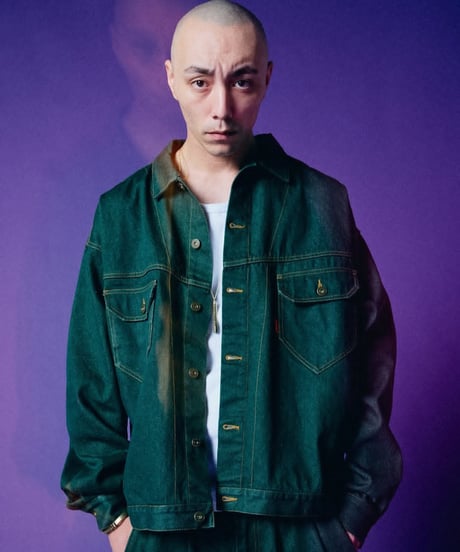 TIGHTBOOTH | DENIM JACKET | Black