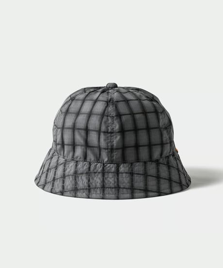TIGHTBOOTH | EMBOSS PLAID HAT | GREY