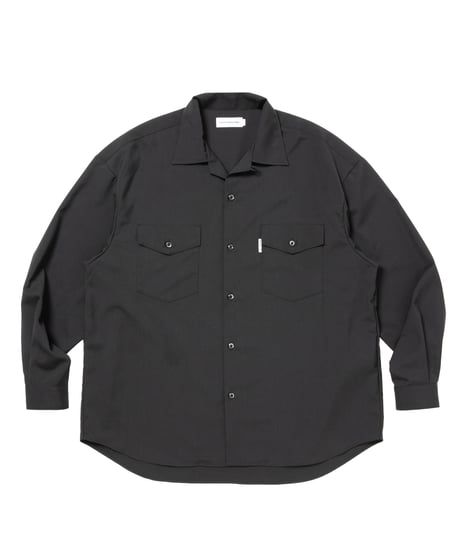 COOTIE | T/W L/S Scout Shirt | Black