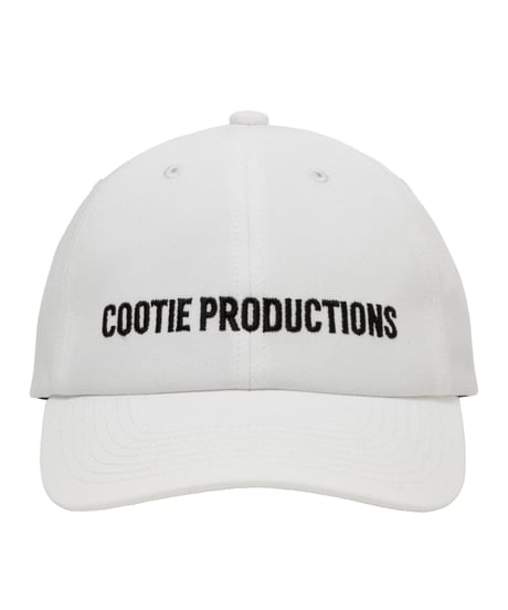 COOTIE | Cotton Serge 6 Panel Cap | Off White