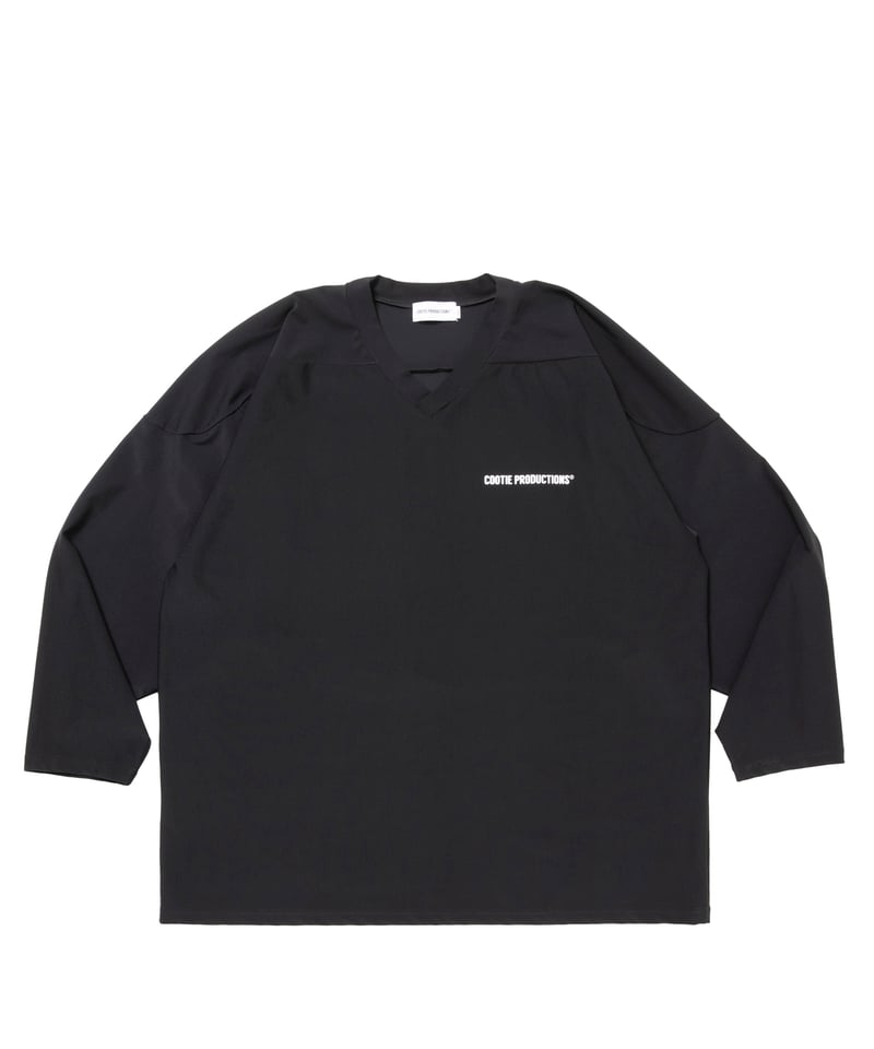 COOTIE | Frost Weave Hockey L/S Tee | Black | W