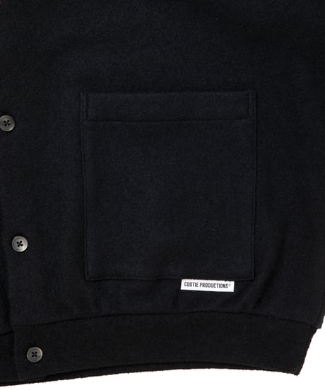 𝐂𝐎𝐎𝐓𝐈𝐄 | W/N Boucle Polo Cardigan | Black