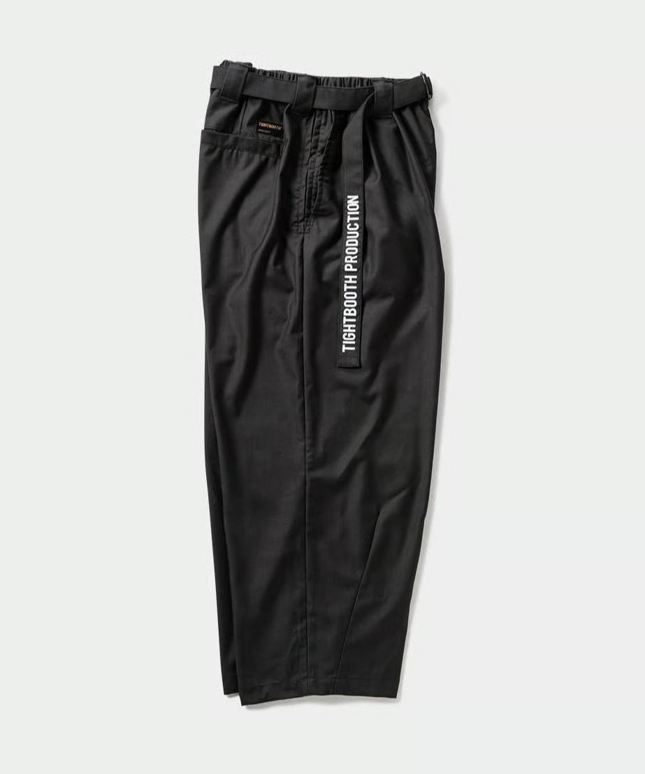 TIGHTBOOTH | BAGGY SLACKS | CHARCOAL | Work In