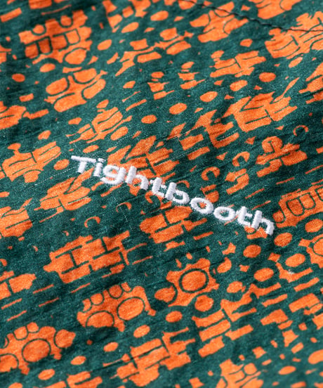 TIGHTBOOTH | BLEEDING LOGO ALOHA | Green x Orange