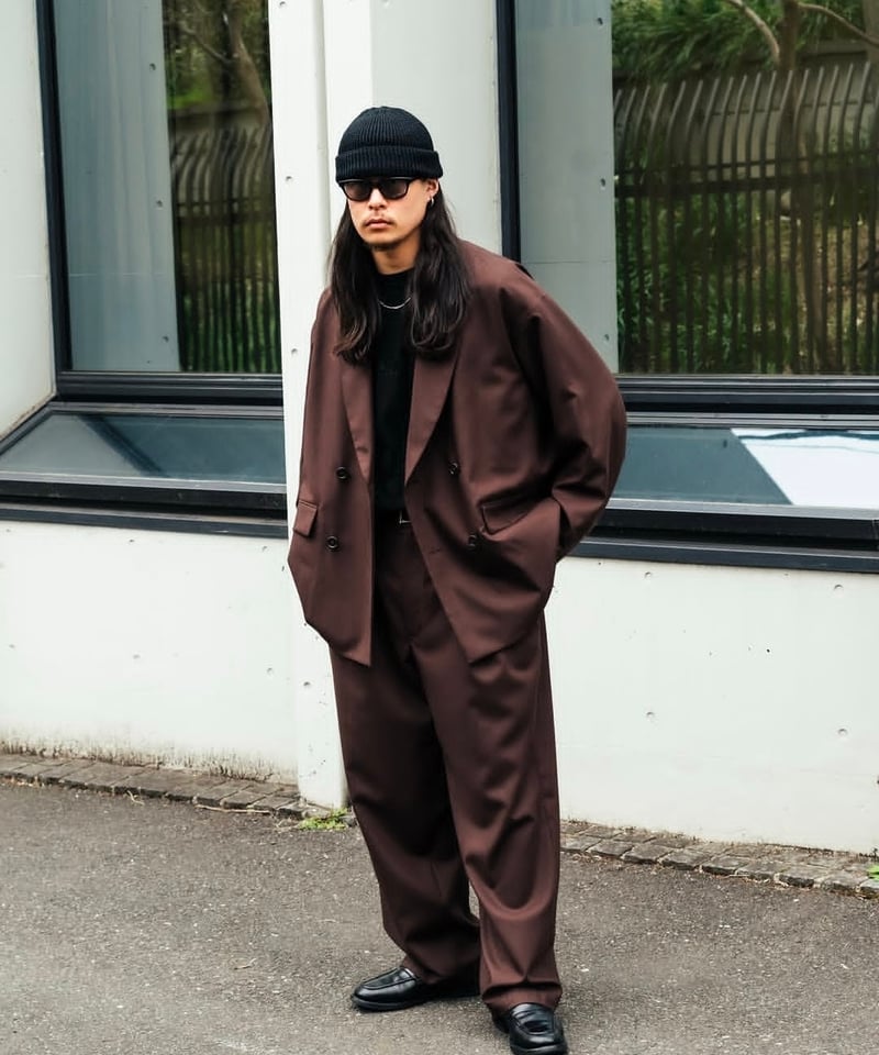 𝐂𝐎𝐎𝐓𝐈𝐄 | T/W Twill Double Breasted Jacket | Bro