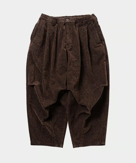 TIGHTBOOTH | DOT CORD BALLOON PANTS | BROWN