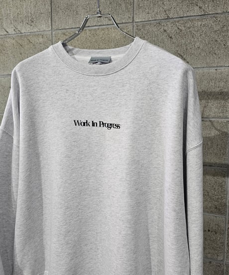 Work In Progress | CrewNeck Sweat | ASH