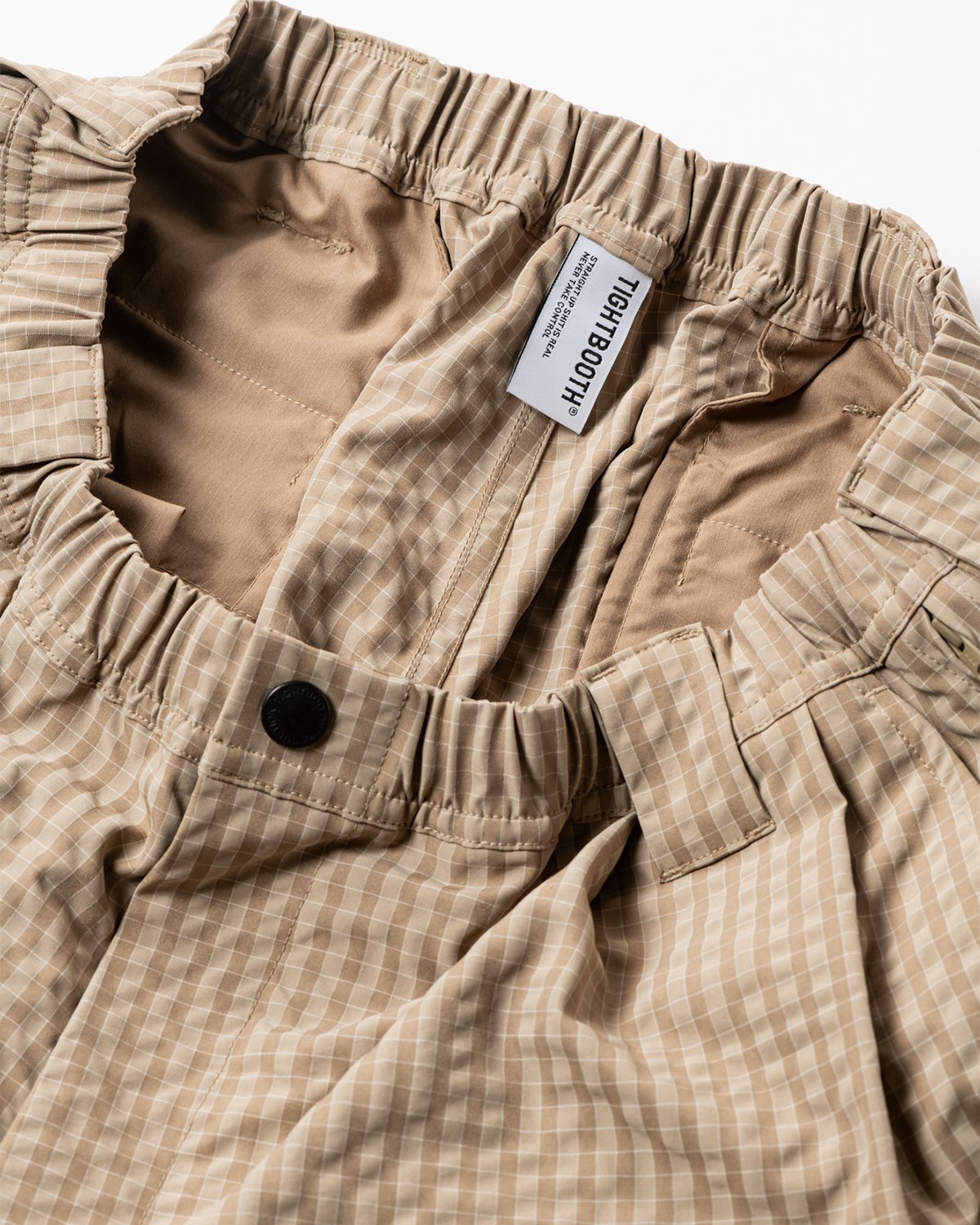 TIGHTBOOTH | TBPR / RIPPLE PLAID BALLOON PANTS