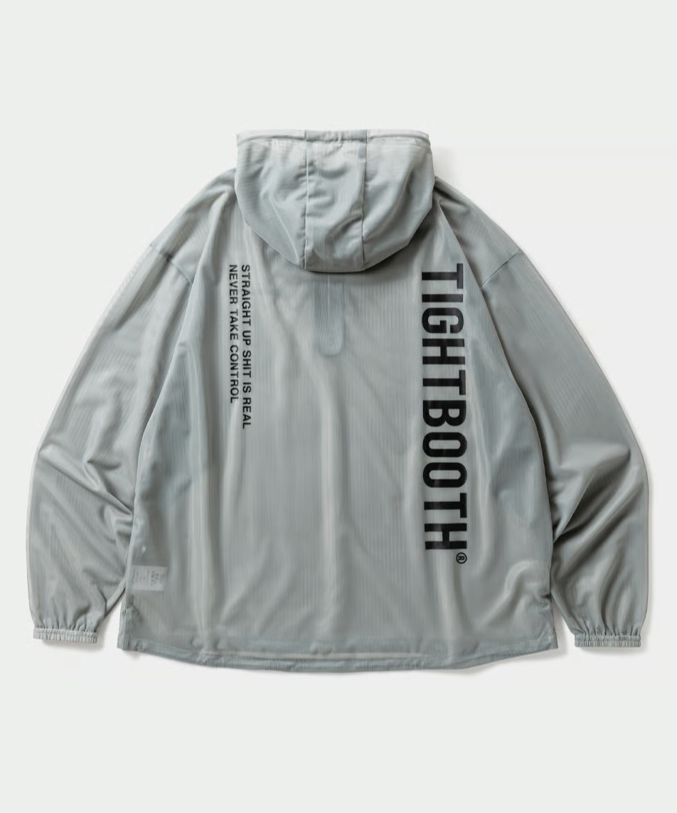 TIGHTBOOTH | TBPR / LABEL LOGO SHEER PARKA | Gr