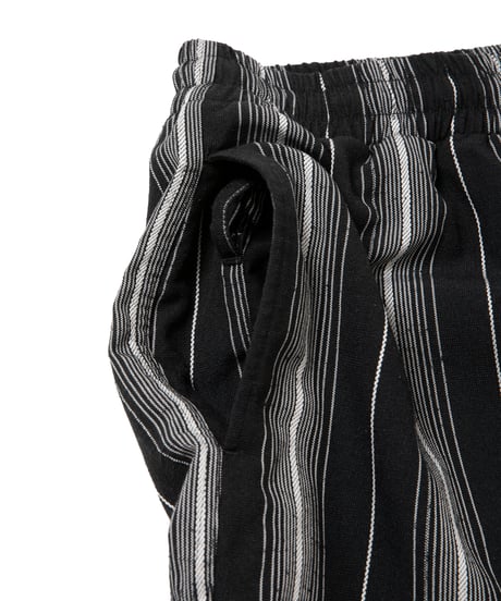 COOTIE | Dobby Chain Stripe Easy Shorts | Black