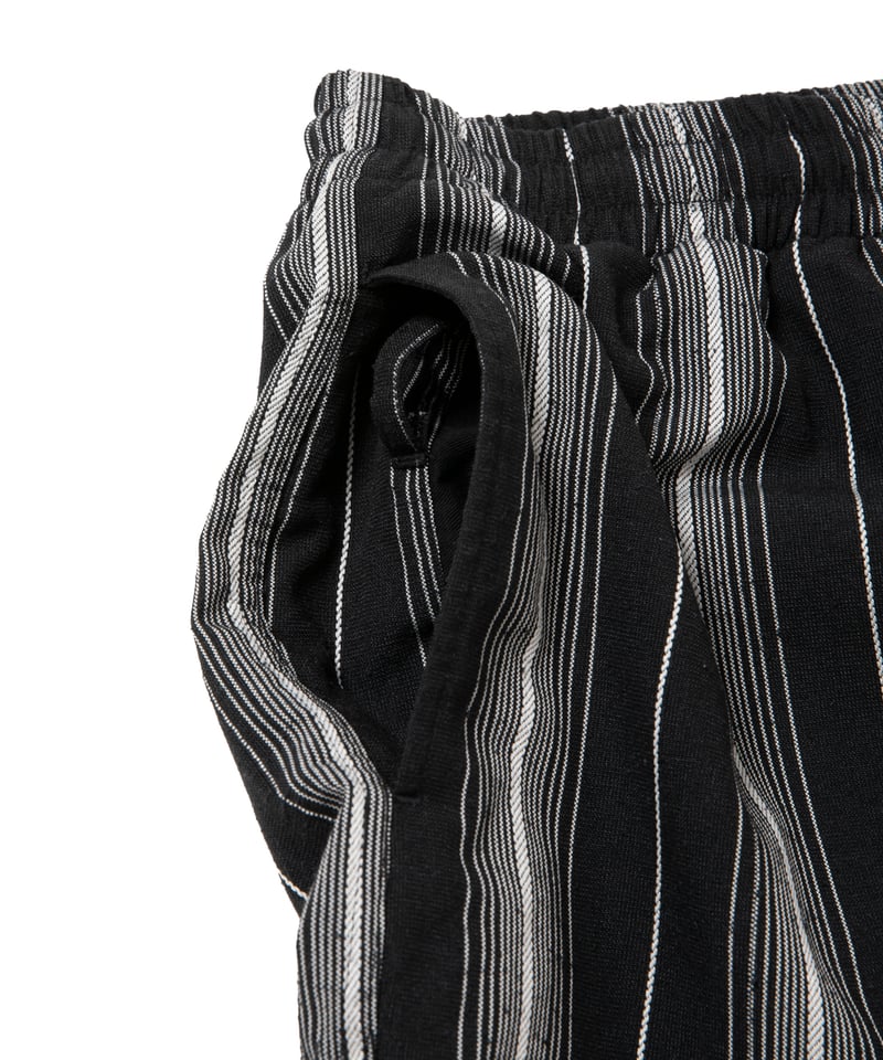COOTIE | Dobby Chain Stripe Easy Shorts | Black