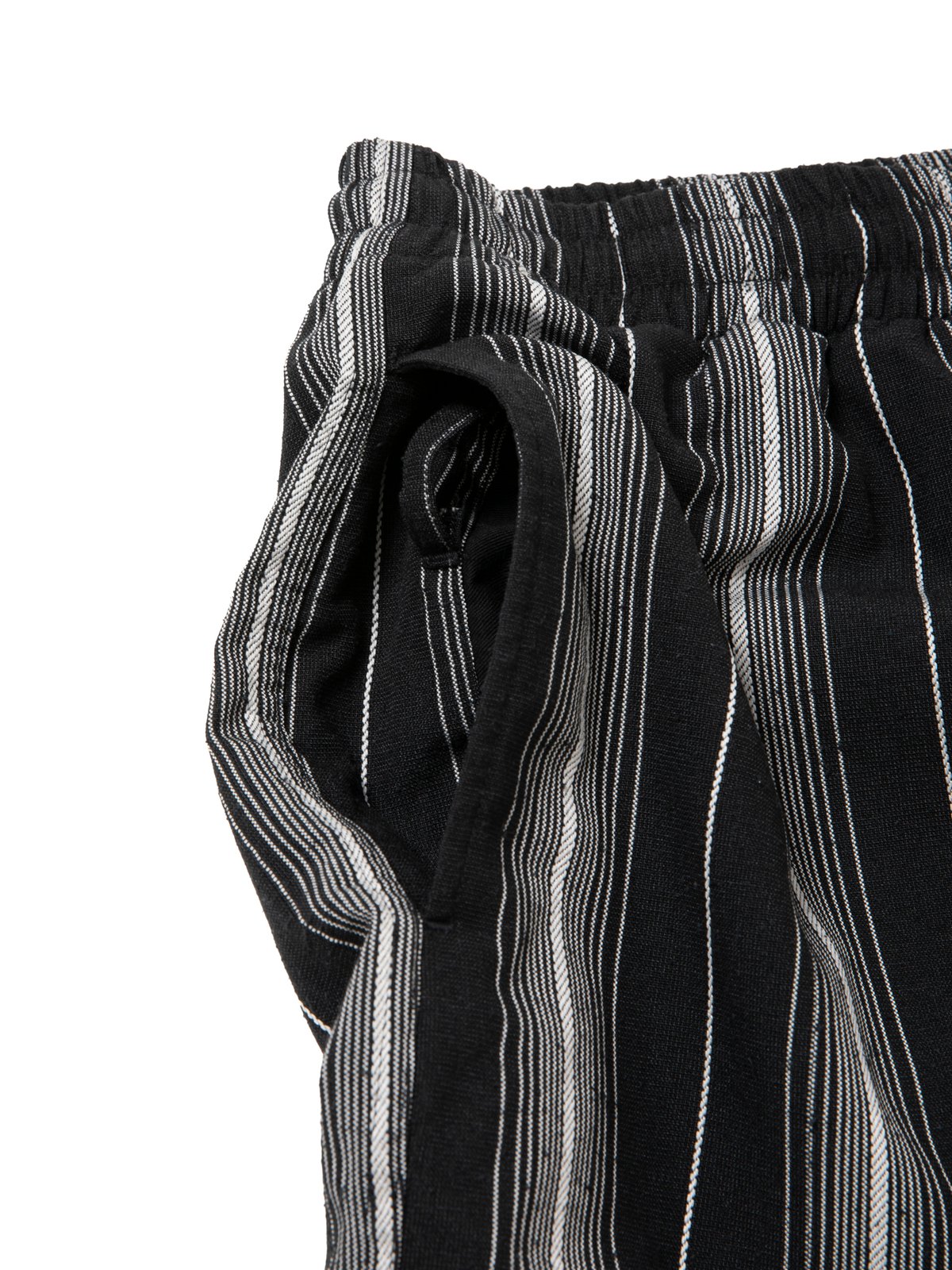 COOTIE | Dobby Chain Stripe Easy Shorts | Black