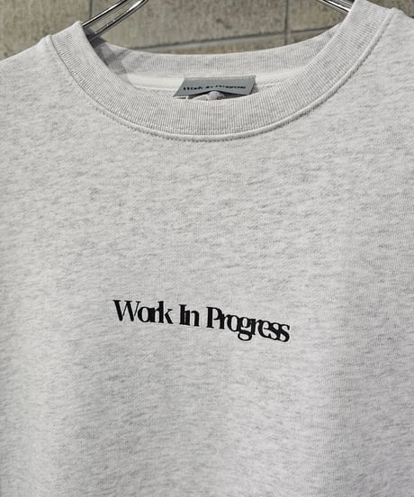 Work In Progress | CrewNeck Sweat | ASH