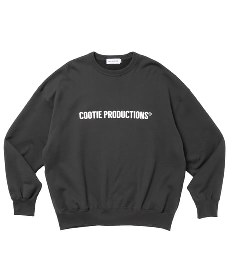 𝐂𝐎𝐎𝐓𝐈𝐄 | Plain Sweat Crew - LOGO | Gray