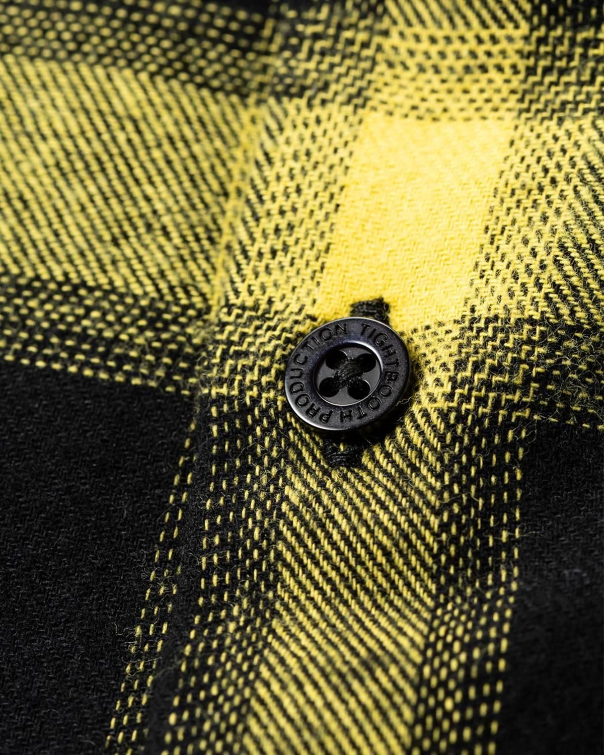 TIGHTBOOTH | PLAID LS SHIRT | YELLOW | Work In