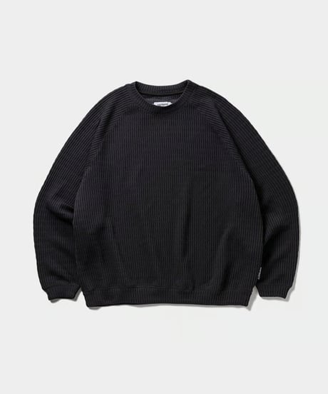 TIGHTBOOTH | MYSTERY GAUGE CREW KNIT | CHARCOAL
