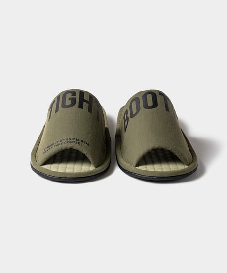 TIGHTBOOTH | BIG LABEL ROOM SANDAL | Olive
