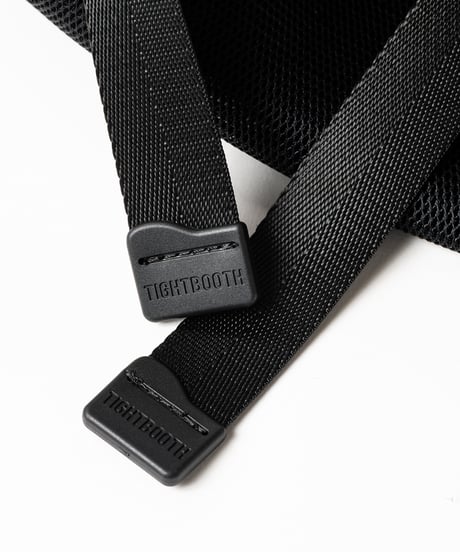 TIGHTBOOTH | TBPR / LOGO MESH KNAPSACK | Gray
