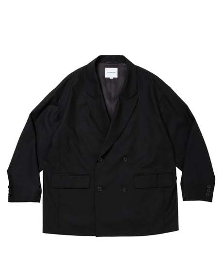 COOTIE | T/W Twill Double Breasted Jacket | Black