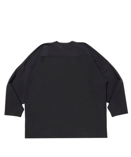 COOTIE | Frost Weave Hockey L/S Tee | Black