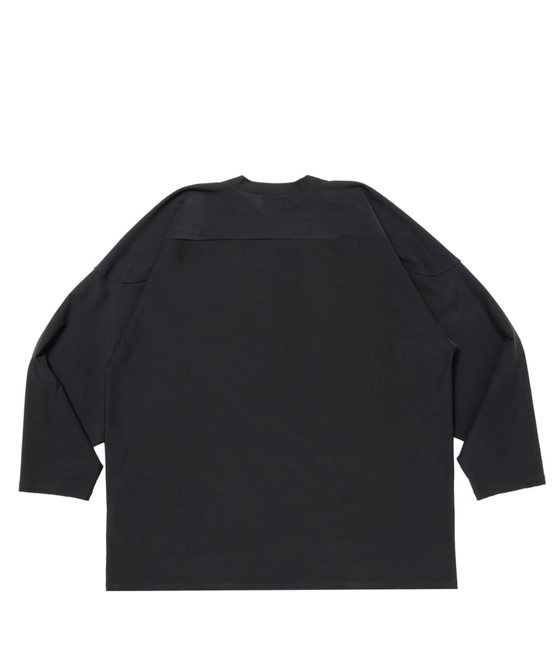 トップス FROST WEAVE HOCKEY S/S tee COOTIE | Frost Weave Hockey L/S Tee | Black | W