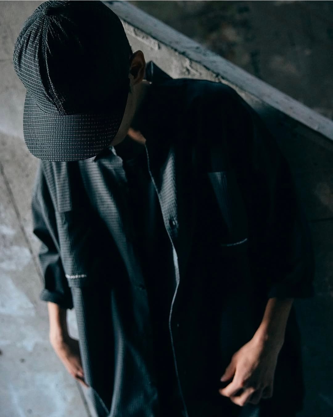 TIGHTBOOTH | TBPR / SEERSUCKER ROLL UP SHIRT |