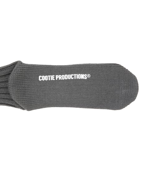 COOTIE | Lowgauge Middle Socks | Gray