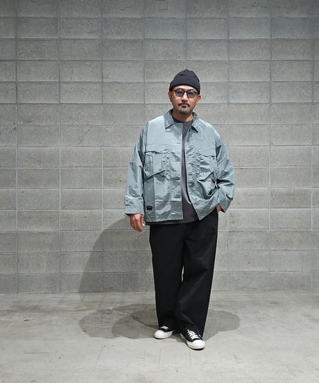 TIGHTBOOTH | TBPR / METALLIC BDU SHIRT | Sax
