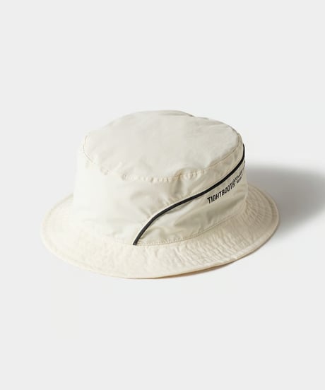 TIGHTBOOTH | PIPING BUCKET HAT | Ivory