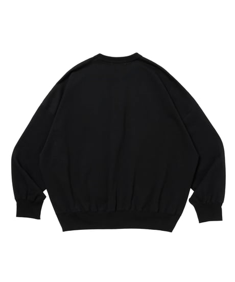 COOTIE | Heavy Oz Jersey Plain Crew | Black