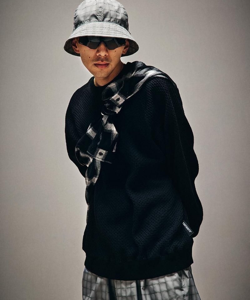 TIGHTBOOTH | CHAIN CREW KNIT | IVORY | Work In