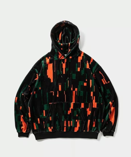 TIGHTBOOTH | NOISE VELOUR HOODIE | ONE