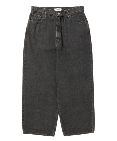 𝐂𝐎𝐎𝐓𝐈𝐄 | 12.5oz Denim 5 Pocket Extra Baggy Pants | Black Fade OD