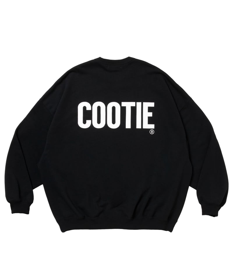 新品 COOTIE Dry Tech Oversized Sweat Crew 𝐂𝐎𝐎𝐓𝐈𝐄 | Dry Tech Oversized Sweat Crew | Black