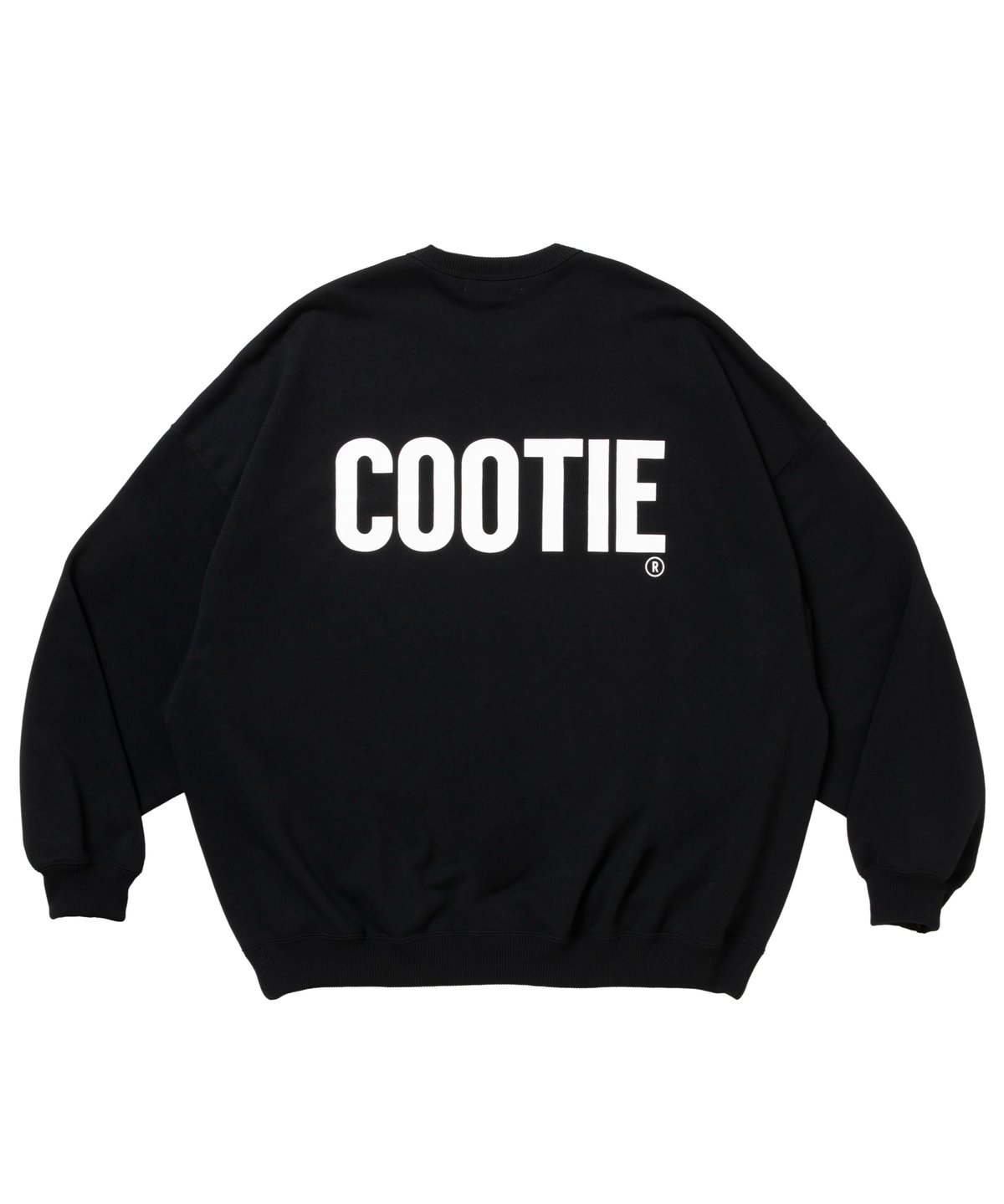 トップス COOTIE Dry Tech Oversized Sweat Crew 𝐂𝐎𝐎𝐓𝐈𝐄 | Dry Tech Oversized Sweat Crew | Black