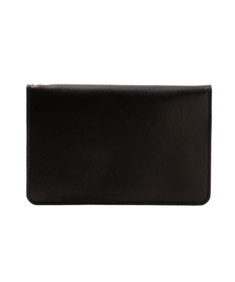 COOTIE | Leather Trucker Wallet | Black