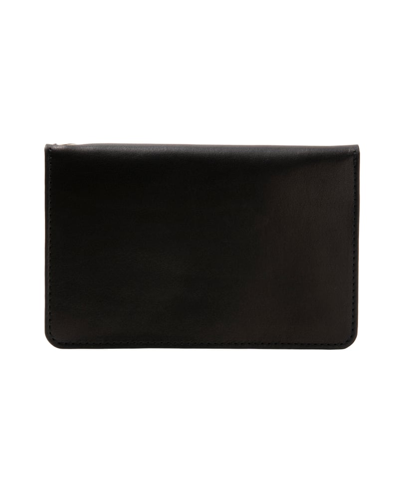 COOTIE | Leather Trucker Wallet | Black | Work