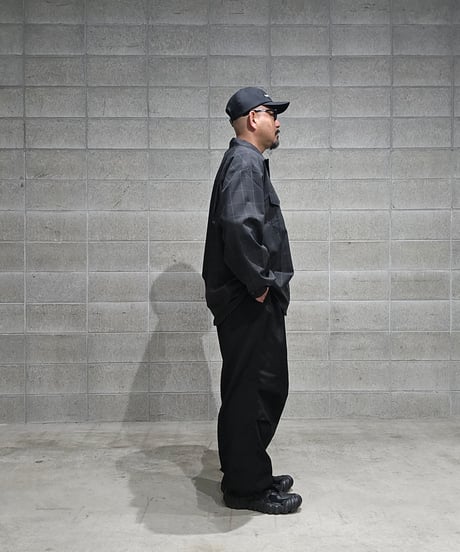 COOTIE | T/W L/S Scout Shirt | Black