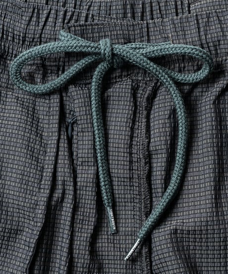 TIGHTBOOTH | TBPR / SEERSUCKER BALLOON PANTS | Gray