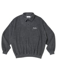 𝐂𝐎𝐎𝐓𝐈𝐄 | T/C Heavy Pile Polo Pulover | Heather Gray
