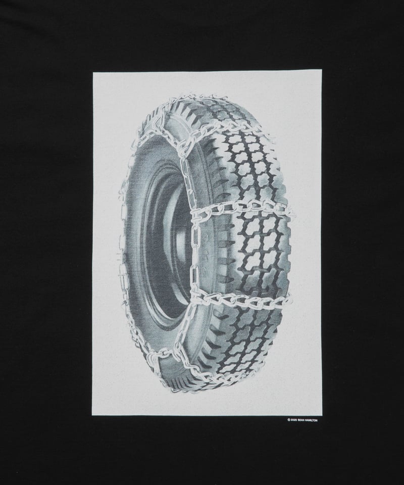 COOTIE | Print S/S Tee ( Tire with Chains ) | B