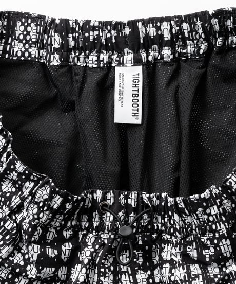 TIGHTBOOTH | TBPR / BLEEDING LOGO BALLOON PANTS | Black