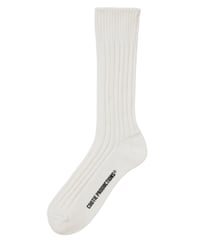 𝐂𝐎𝐎𝐓𝐈𝐄 | Lowgauge Middle Socks | White